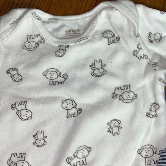 Infant Carters onsies set of 2 size 12 month - Picture 3 of 6